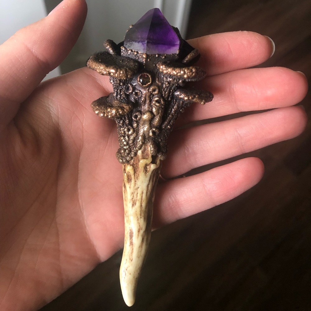 Electroformed Antler